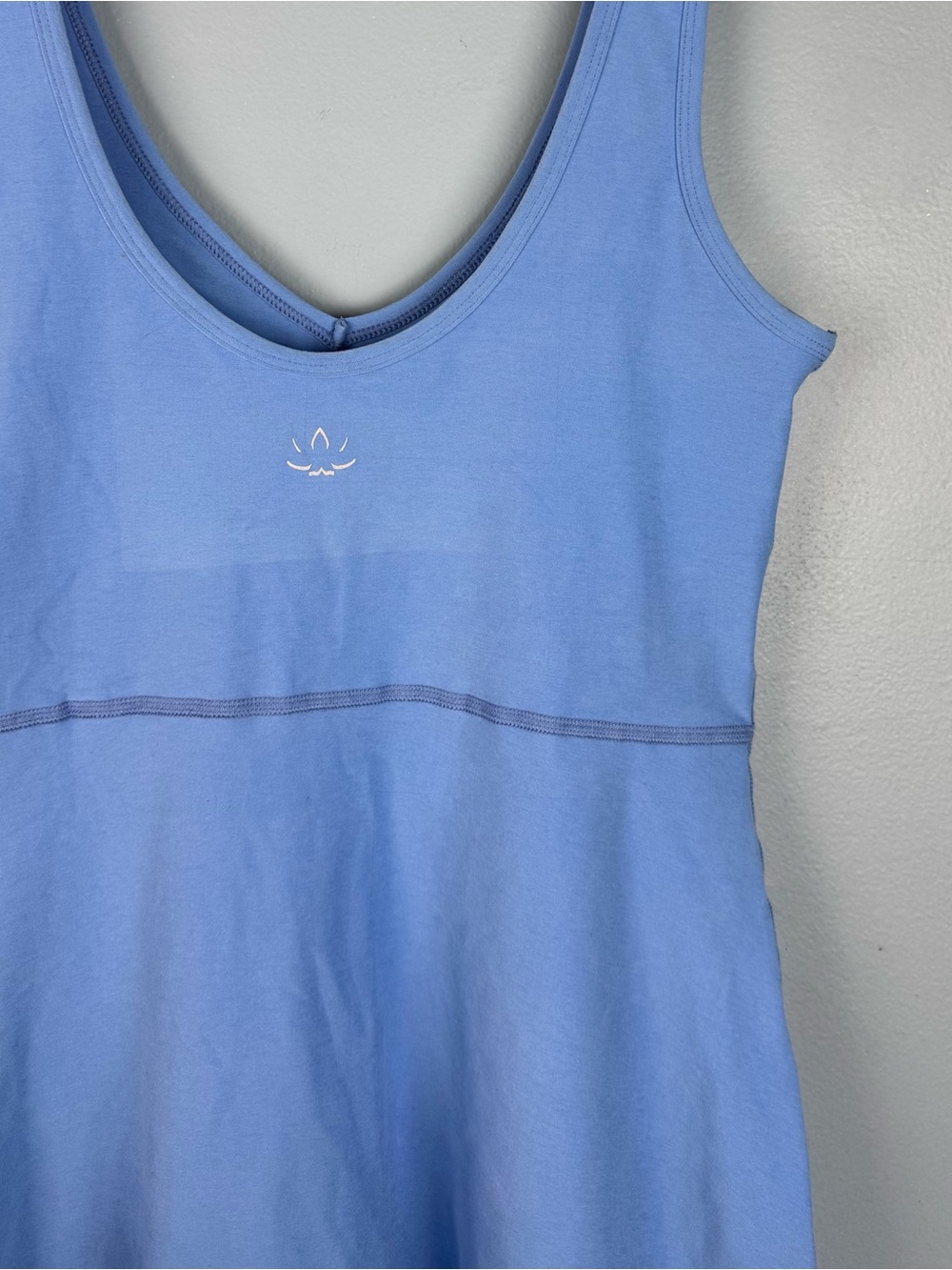 Beyond Yoga Women's Spacedye Movement Dress Blue Medium